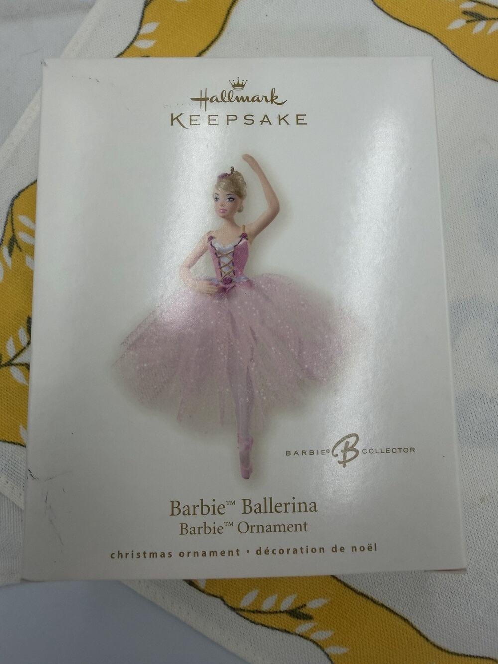 Barbie Ballerina 2008 Hallmark Keepsake Christmas Ornament